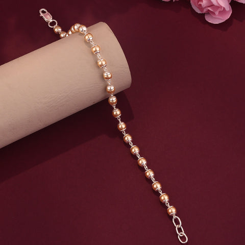 Gold Pearl Bracelet