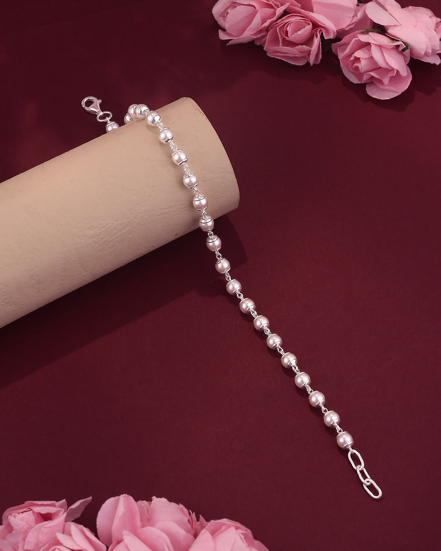White Pearl Bracelet