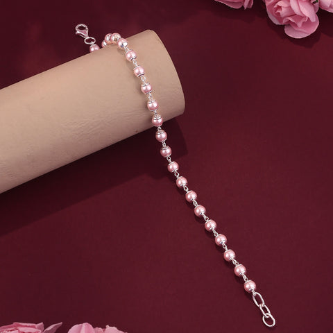 Pink Pearl Bracelet