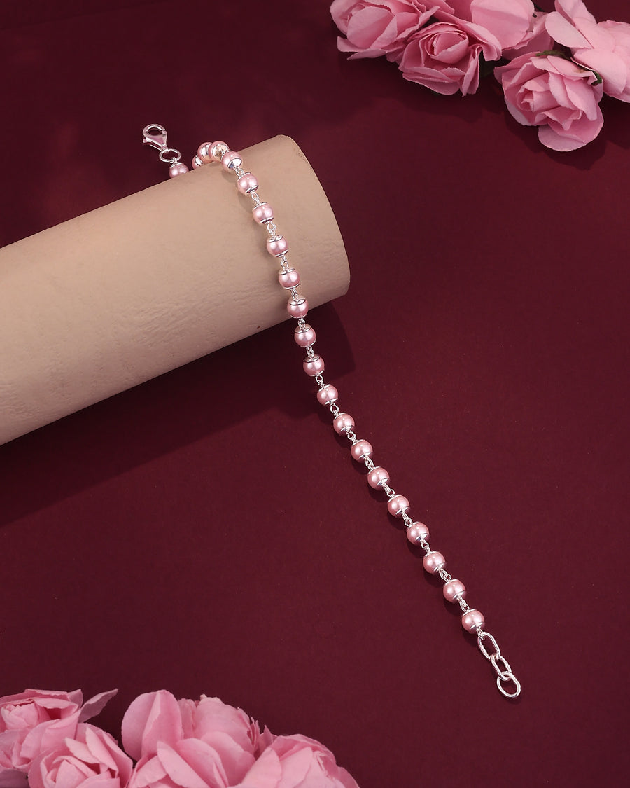 Pink Pearl Bracelet