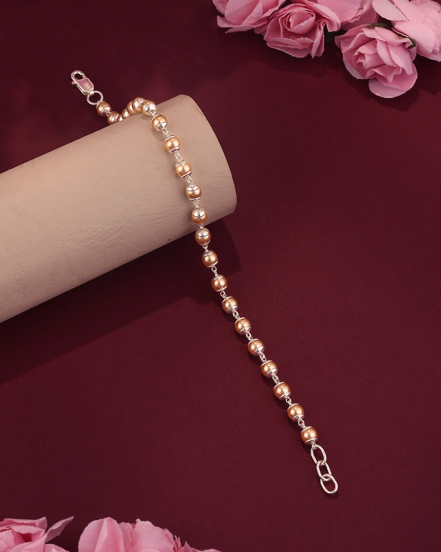 Gold Pearl Bracelet