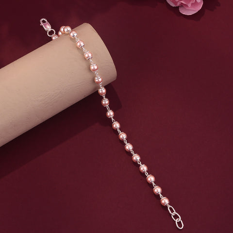 Peach  Pearl Bracelet